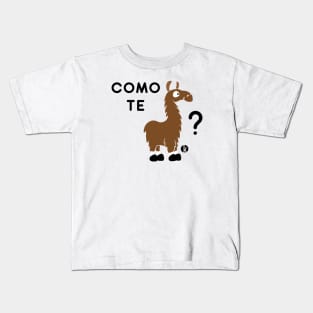 Como te Llama? Kids T-Shirt